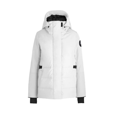 (Women) Canada Goose Lyndale Black Label Parka Jacket - Northern White 3824LB-433