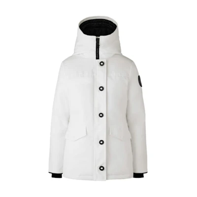 (Women) Canada Goose Lynnwood Windproof Waterproof White Parka Down Jacket. 2530WB-433