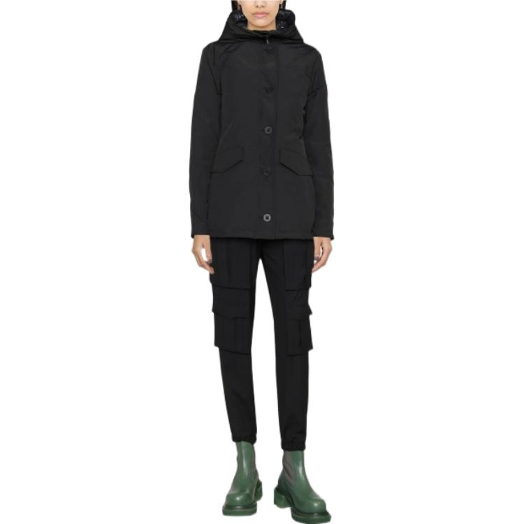 (Women) Canada Goose Lynnwood FW22  Black Windproof Down Jacket with Red Label. 2530W-61 圖 3