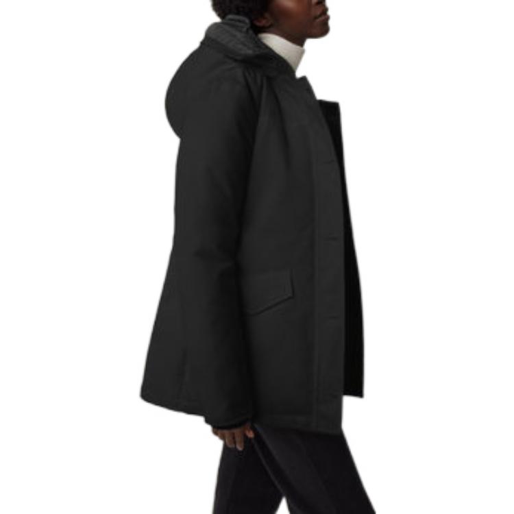 (Women) Canada Goose Lynnwood FW22  Black Windproof Down Jacket with Red Label. 2530W-61 圖 6