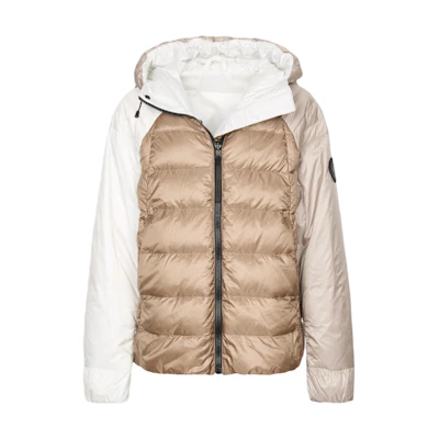 (Women) Canada Goose Mackay Black Label Reversible Puffer Jacket Brown. 5880LBCB-1082