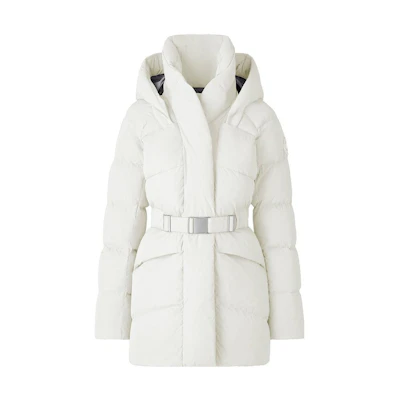 (Women) Canada Goose Marlow Down Jacket Solid Color Hooded Design 3902W-433