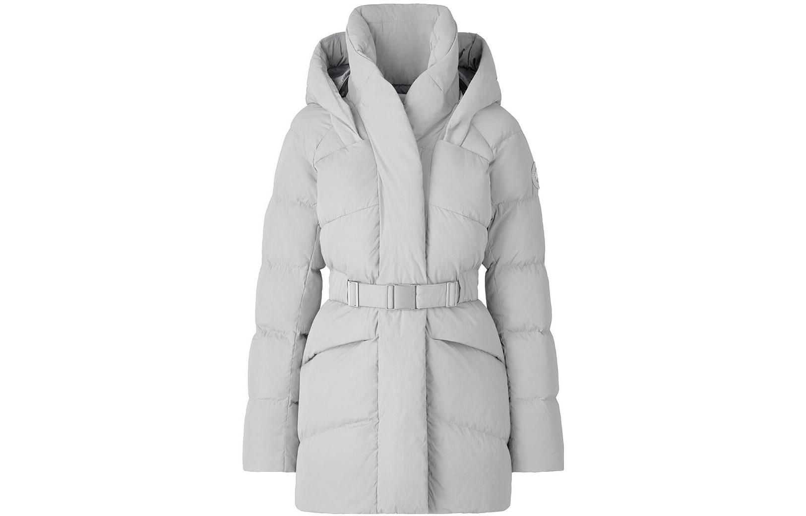 (Women) Canada Goose Marlow FW22  Belted Down Jacket Grey 3902W-439