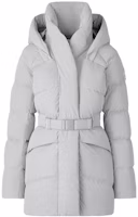 (Women) Canada Goose Marlow FW22 Belted Down Jacket Grey 3902W-439 (Women) Canada Goose Marlow FW22 Belted Down Jacket Grey 3902W-439