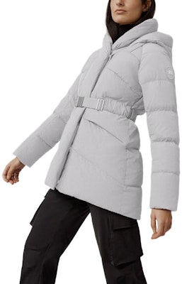 (W) Canada Goose Marlow FW22 Jaket Down Ikat Abu-Abu 3902W-439 Details for (W) Canada Goose Marlow FW22 Jaket Down Ikat Abu-Abu 3902W-439