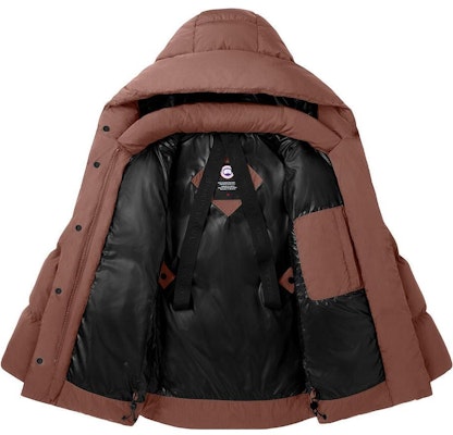 (Women) Canada Goose Marlow FW22 Twilight Pink Down Jacket Long Sleeve Casual. 3904W-347 Lookbook (Women) Canada Goose Marlow FW22 Twilight Pink Down Jacket Long Sleeve Casual. 3904W-347