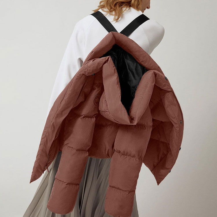 Cheap (Women) Canada Goose Marlow FW22  Twilight Pink Down Jacket Long Sleeve Casual. 3904W-347