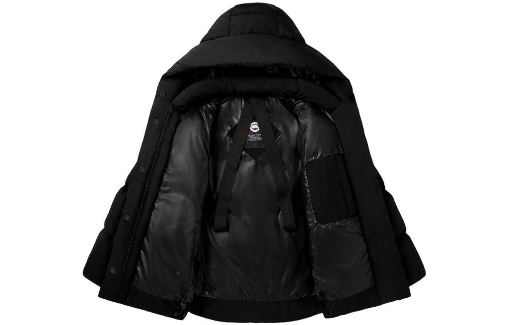 Lookbook (W) 加拿大鵝 Marlow 系列 FW22 長版羽絨外套 黑色 3904W-61