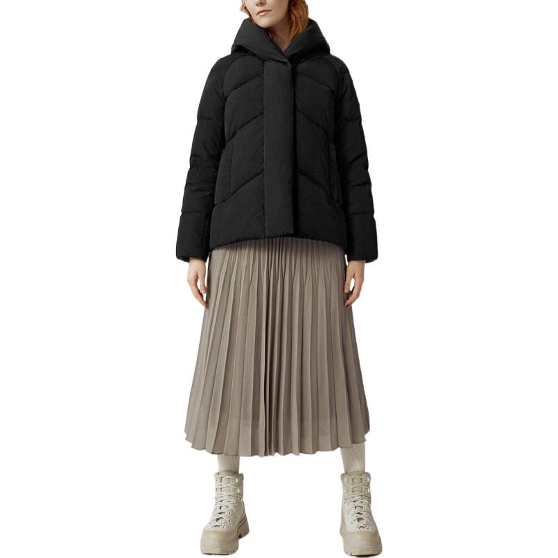 Shop (W) 加拿大鵝 Marlow 系列 FW22 長版羽絨外套 黑色 3904W-61