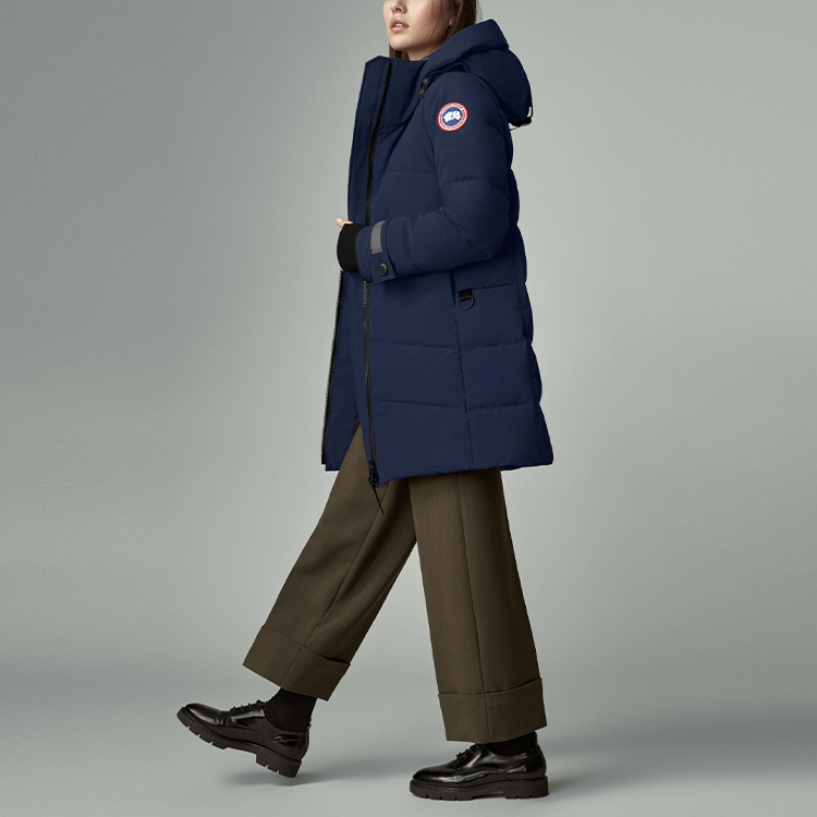 (Women) Canada Goose Merritt Parka Mid-Length Down Coat Pacific Blue 3832L-63 圖 3