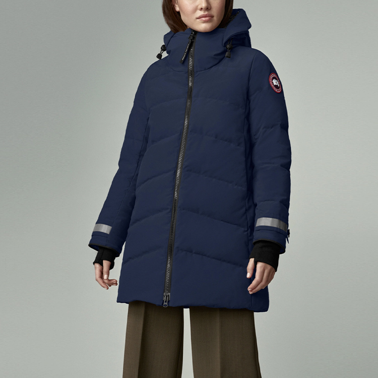(Women) Canada Goose Merritt Parka Mid-Length Down Coat Pacific Blue 3832L-63 圖 5