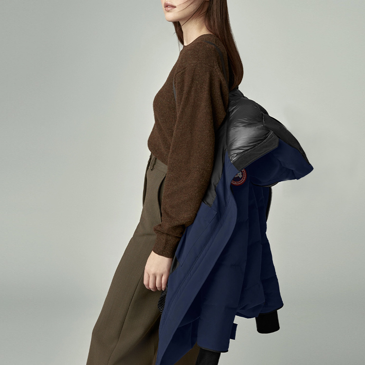 (Women) Canada Goose Merritt Parka Mid-Length Down Coat Pacific Blue 3832L-63 圖 6