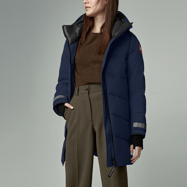 (Women) Canada Goose Merritt Parka Mid-Length Down Coat Pacific Blue 3832L-63 圖 7