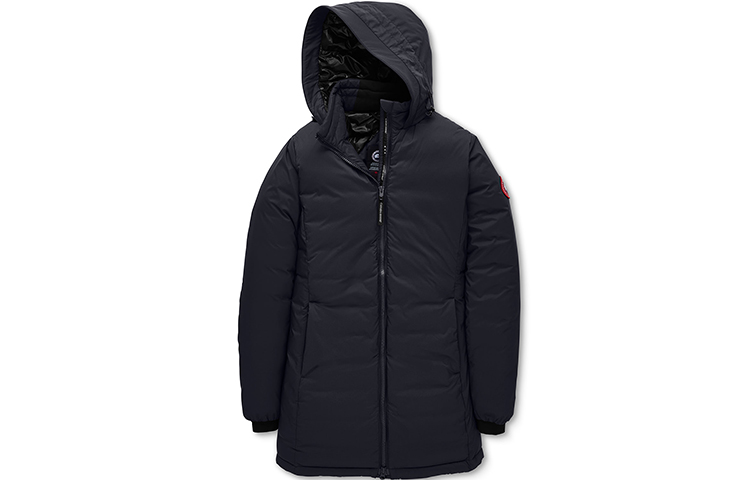 (Women) Canada Goose Mid-Length Hooded Down Jacket 5085L-67