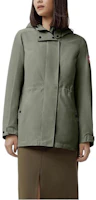 (Women) Canada Goose Minden Windproof Waterproof Reflective Hooded Jacket Grey 2423L-432 (Women) Canada Goose Minden Windproof Waterproof Reflective Hooded Jacket Grey 2423L-432