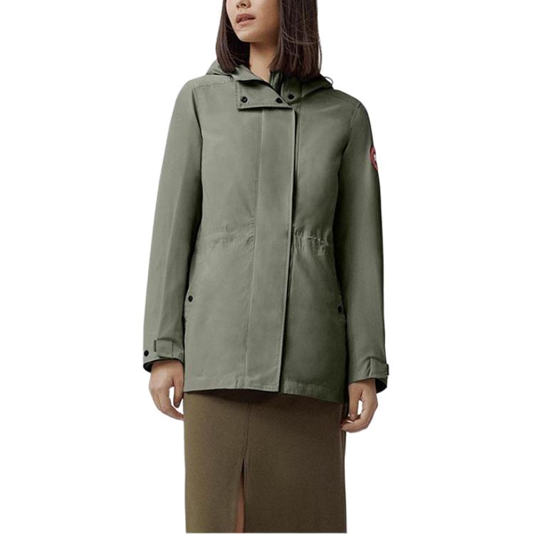 (Women) Canada Goose Minden  Windproof Waterproof Reflective Hooded Jacket Grey 2423L-432 圖 2