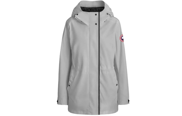 (Women) Canada Goose Minden Lightweight Hooded Parka Jacket Frost Grey. 2423L-446 圖 2