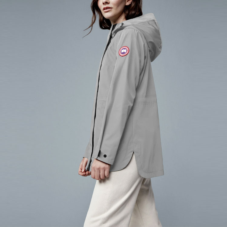 (Women) Canada Goose Minden Lightweight Hooded Parka Jacket Frost Grey. 2423L-446 圖 6