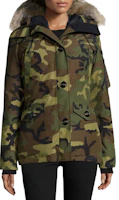 Shop (W) 加拿大鵝 Montebello FW21 迷彩毛帽羽絨外套 迷彩款式 2530LP-316
