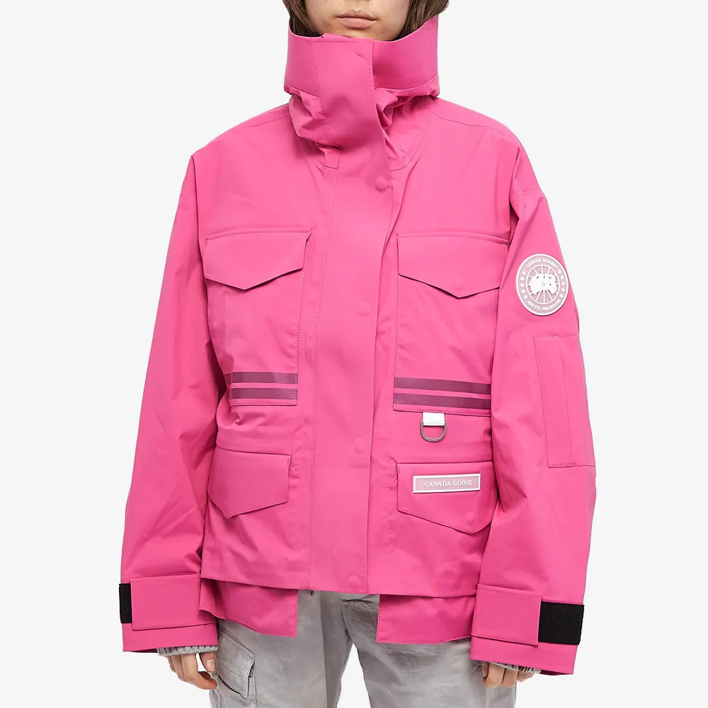 (Women) Canada Goose Mordaga FW22  Logo Hoodie Jacket in Bright Pink. 8801L1-121 圖 4