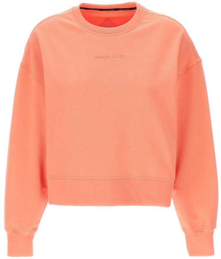 women-canada-goose-muskoka-pink-crewneck-sweatshirt-with-logo-cg-7409-w1-666