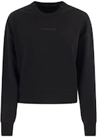 (Women) Canada Goose Muskoka Black Crewneck Sweatshirt 7409W-61 (Women) Canada Goose Muskoka Black Crewneck Sweatshirt 7409W-61