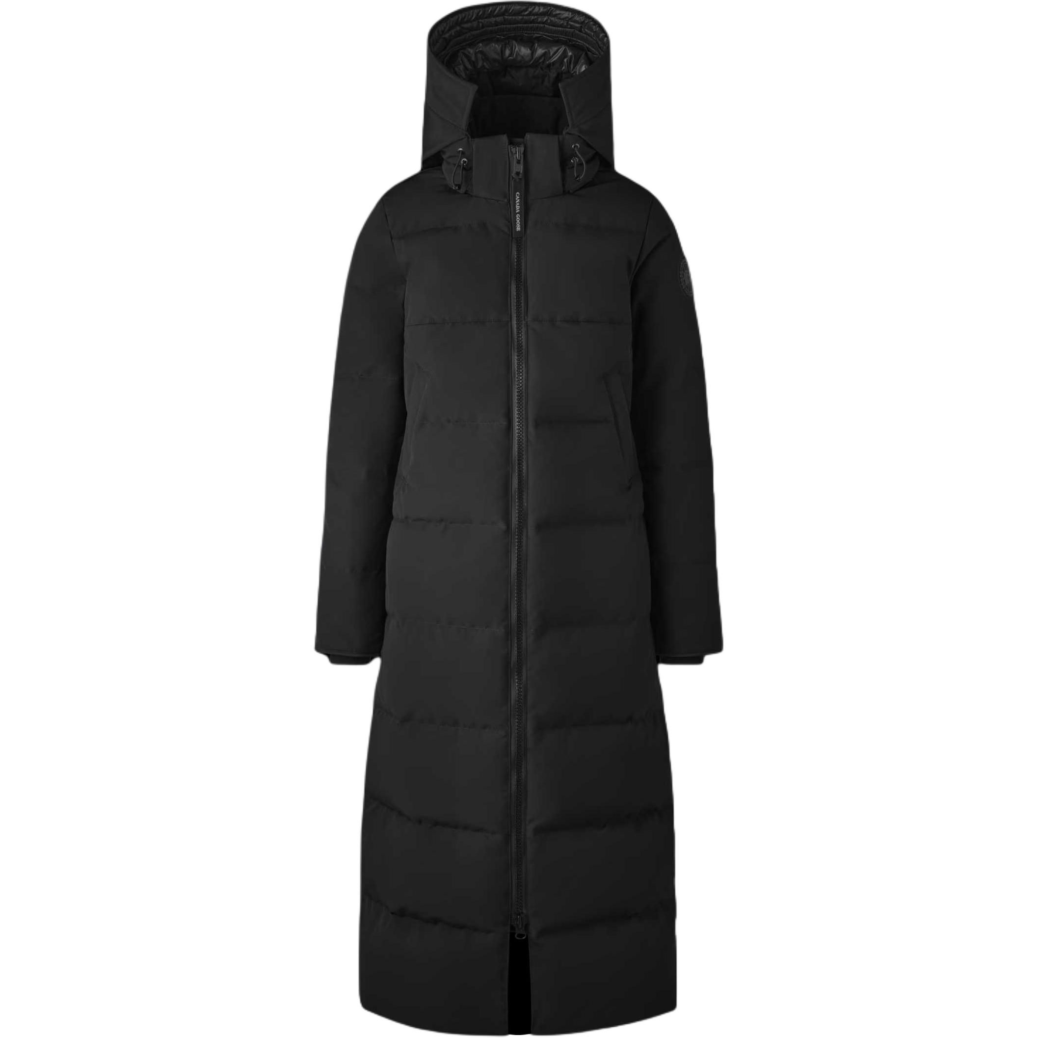 (Women) Canada Goose Mystique Black Label FW22 Black Long Waterproof Down Parka 3035WBA-61