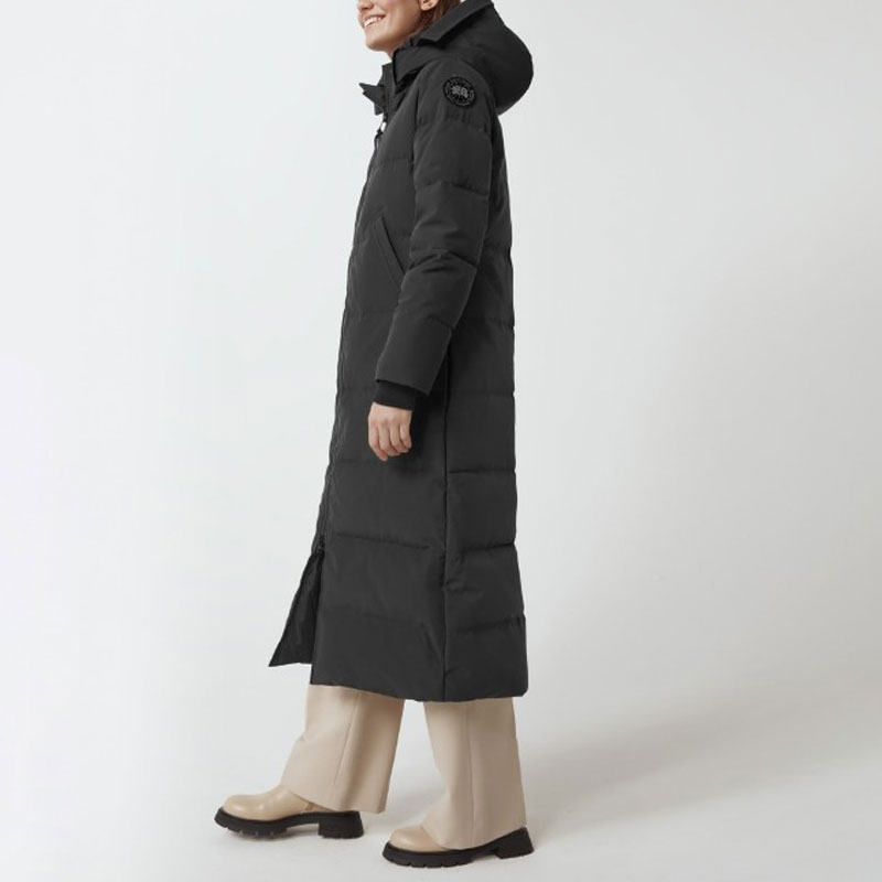 Purchase (W) 加拿大鹅黑标女款Mystique防水长款羽绒大衣夹克 3035LB-66