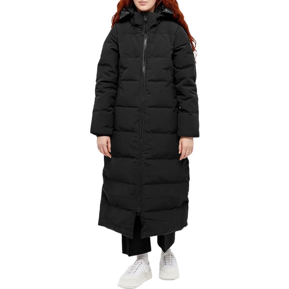 Lookbook (Women) Canada Goose Mystique FW22  Waterproof Long Down Coat Black 3035WB-61
