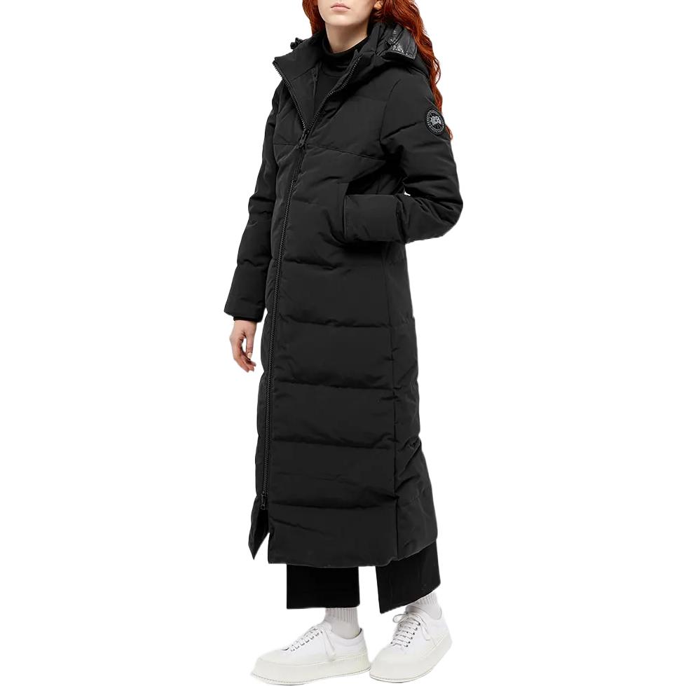Shop (Women) Canada Goose Mystique FW22  Waterproof Long Down Coat Black 3035WB-61