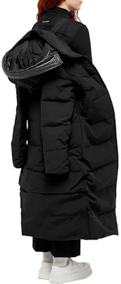 (Women) Canada Goose Mystique FW22 Waterproof Long Down Coat Black 3035WB-61 Details for (Women) Canada Goose Mystique FW22 Waterproof Long Down Coat Black 3035WB-61