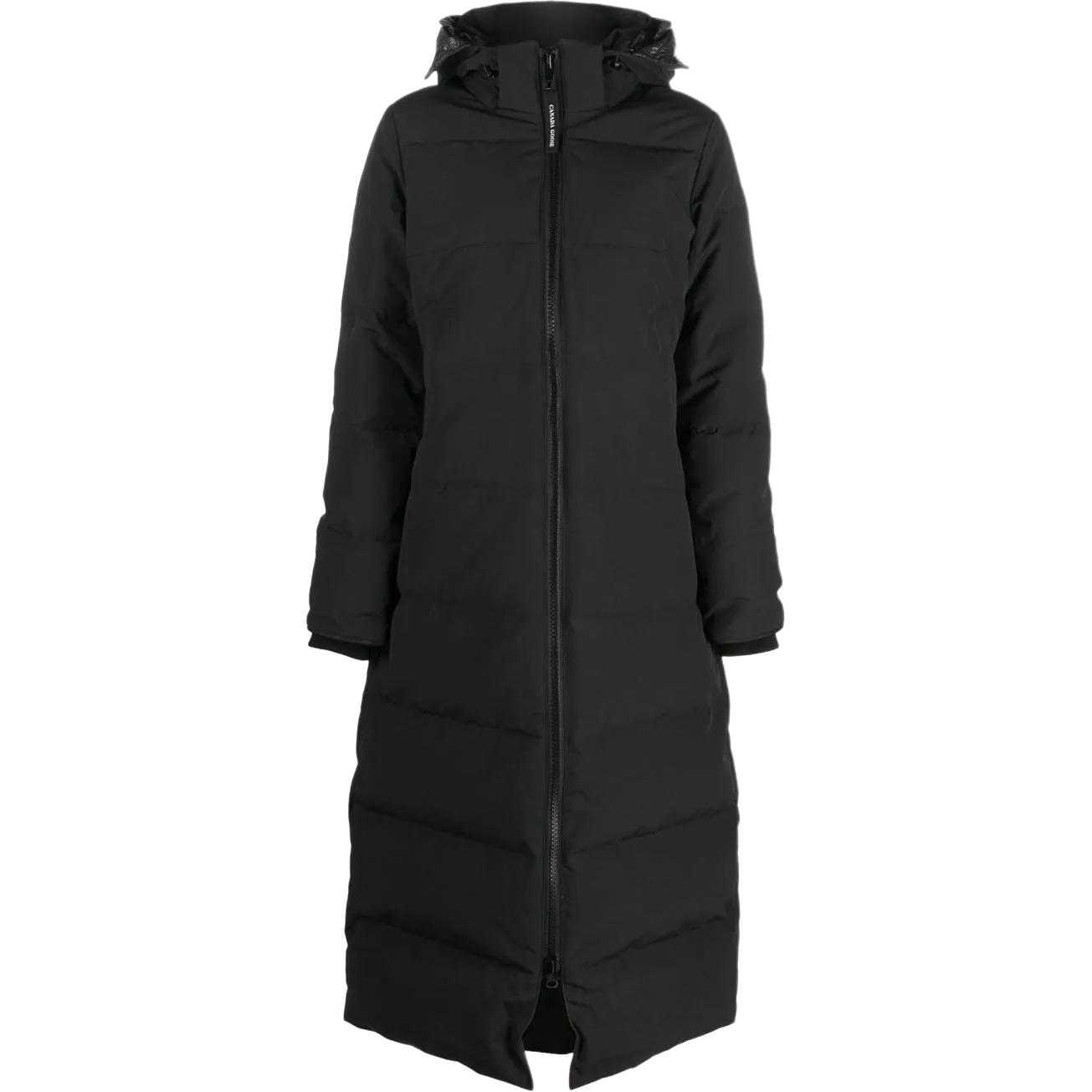 (Women) Canada Goose Mystique FW22 Long Down Jacket Black  Winter Coat 3035W-61