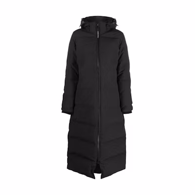 (Women) Canada Goose Mystique FW22 Long Down Jacket Black Winter Coat 3035W-61
