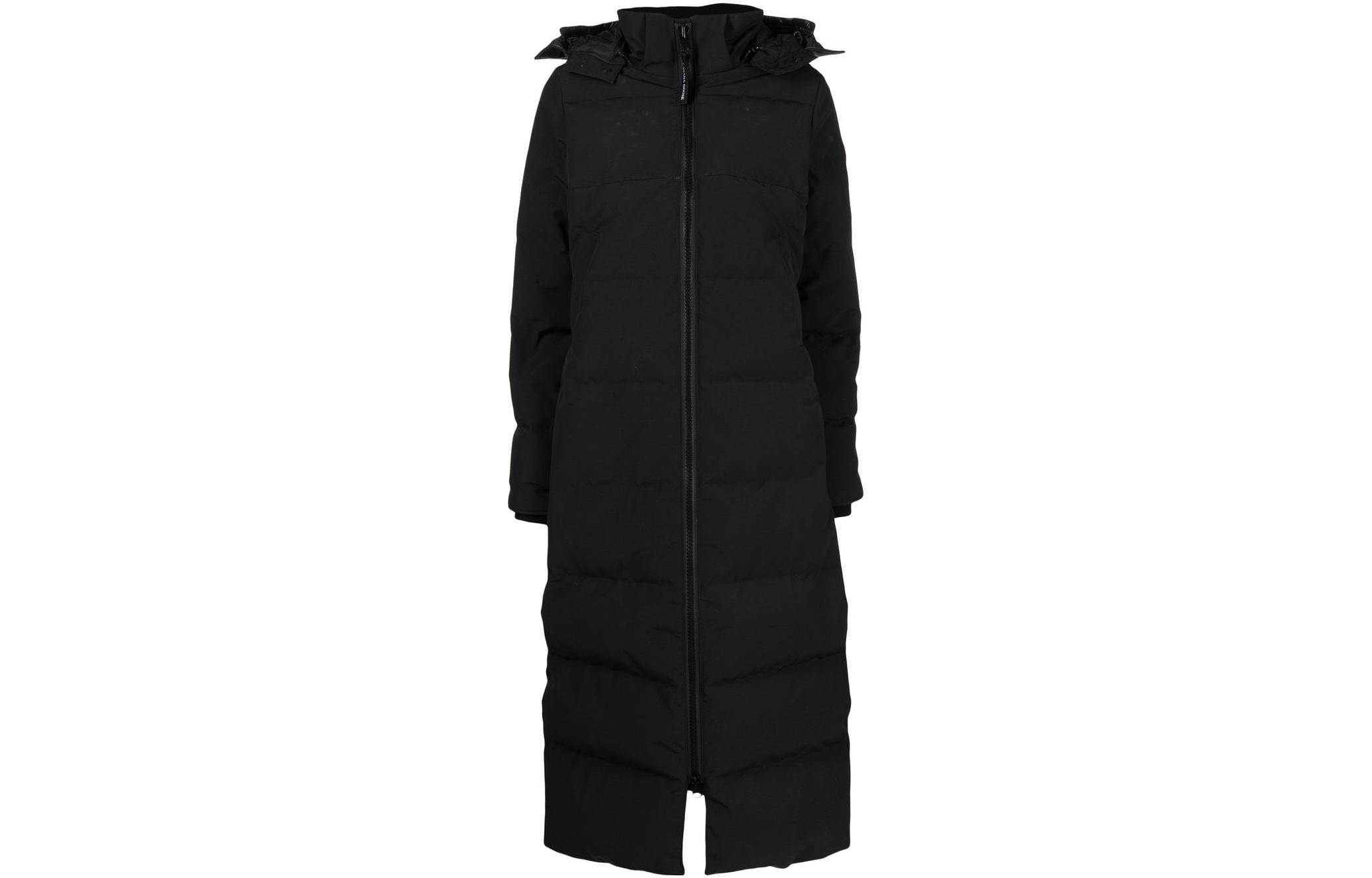 Order (Women) Canada Goose Mystique FW22 Long Down Jacket Black  Winter Coat 3035W-61