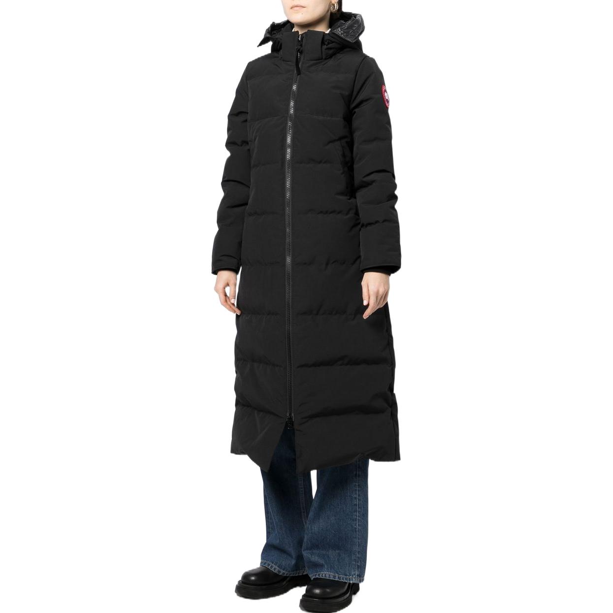 Purchase (Women) Canada Goose Mystique FW22 Long Down Jacket Black  Winter Coat 3035W-61