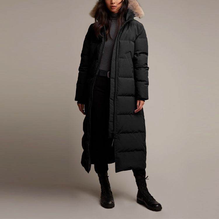Lookbook (Women) Canada Goose Mystique Long Down Parka with Fur Hood - 3035LBA-61