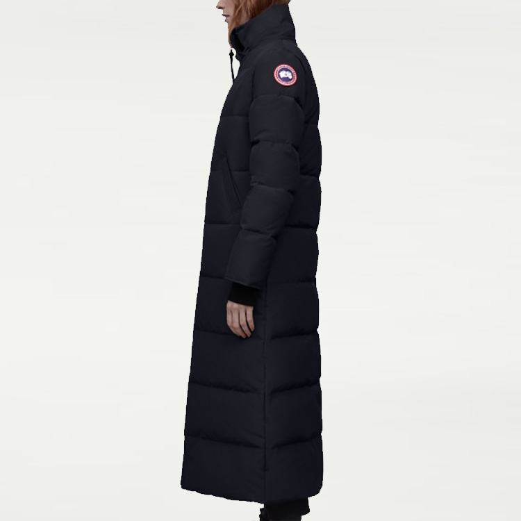 (Women) Canada Goose Mystique Parka Red Label Long Down Coat Navy Blue 3035L-67 圖 4