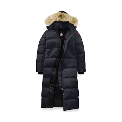 (Women) Canada Goose Mystique Red Label Black Waterproof Long Down Parka 3035LA-61