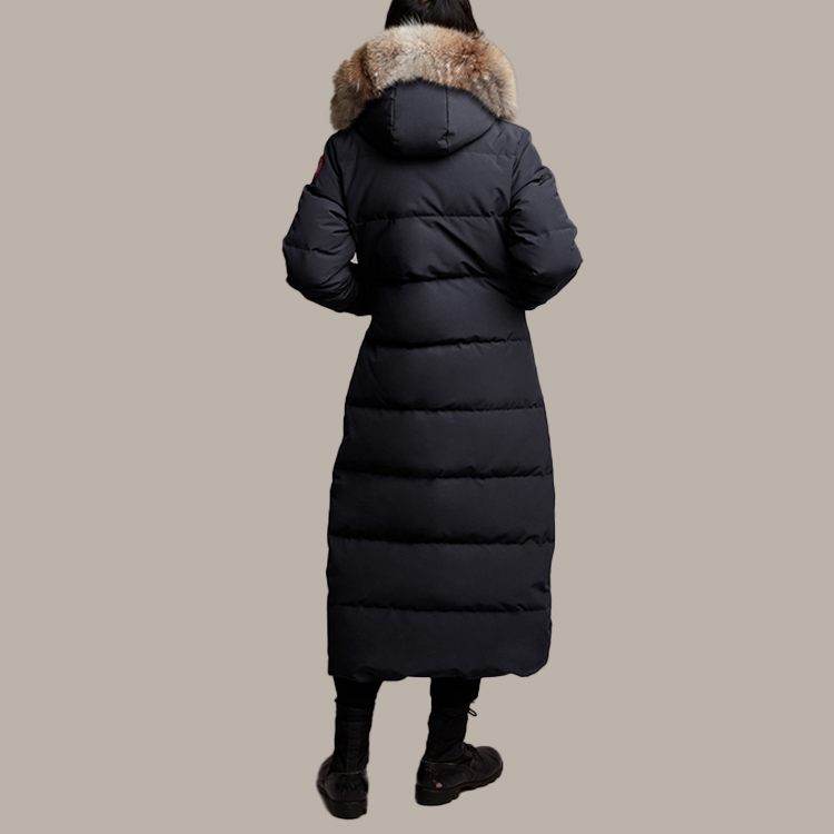 Shop (Women) Canada Goose Mystique Red Label Black Waterproof Long Down Parka 3035LA-61