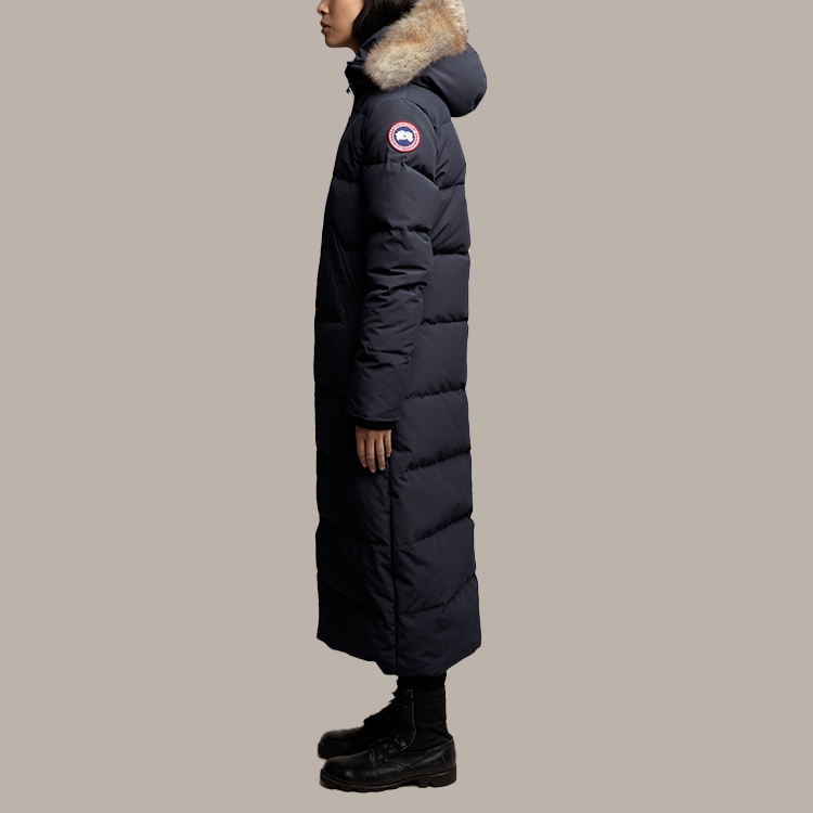 Purchase (Women) Canada Goose Mystique Red Label Black Waterproof Long Down Parka 3035LA-61