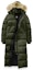 Buy (Women) Canada Goose Mystique Red Label Waterproof Long Down Coat Women Olive Green 3035L-49