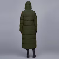 Details for (W) Canada Goose Mystique Red Label 女款防水長版羽絨外套 橄欖綠色 3035L-49