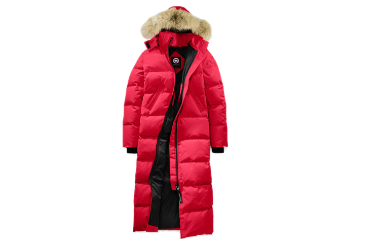 (Women) Canada Goose Mystique Red Long Parka Down Jacket Winter Edition 3035L-11