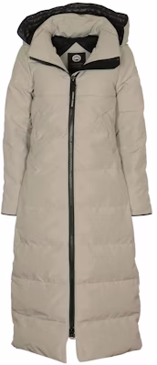 (W) 加拿大鹅 Mystique 系列 女士長版羽絨外套 米色紅標 防水 3035W-432 Order (W) 加拿大鹅 Mystique 系列 女士長版羽絨外套 米色紅標 防水 3035W-432