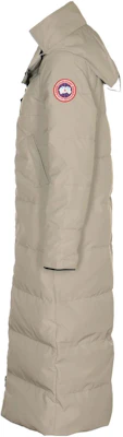 (W) 加拿大鹅 Mystique 系列 女士長版羽絨外套 米色紅標 防水 3035W-432 Shop (W) 加拿大鹅 Mystique 系列 女士長版羽絨外套 米色紅標 防水 3035W-432