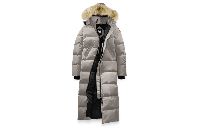 (Women) Canada Goose Mystique Series Winter Grey Long Parka Down Coat Red Label 3035L-432 圖 2