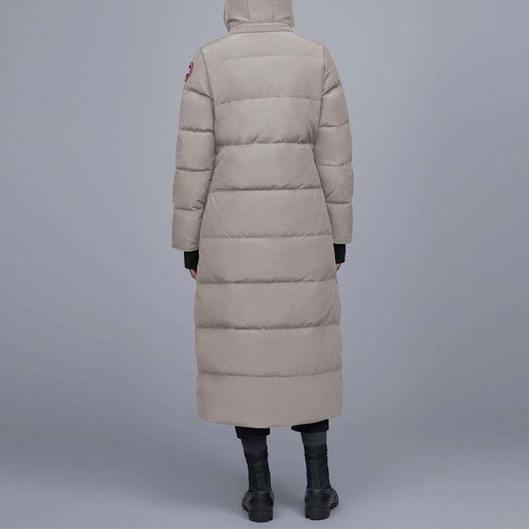 (Women) Canada Goose Mystique Series Winter Grey Long Parka Down Coat Red Label 3035L-432 圖 4