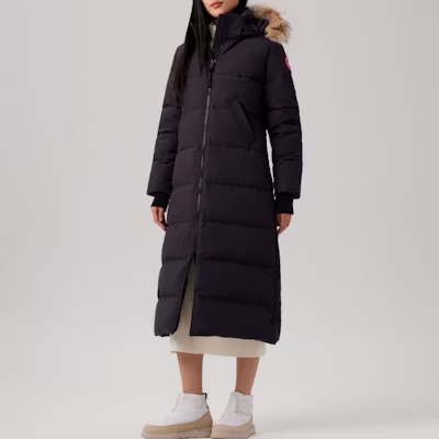 (Women) Canada Goose Mystique Slim Fit Waterproof Parka Long Down Coat Women Navy Blue 3035LA-67 Lookbook (Women) Canada Goose Mystique Slim Fit Waterproof Parka Long Down Coat Women Navy Blue 3035LA-67