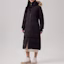 Lookbook (Women) Canada Goose Mystique Slim Fit Waterproof Parka Long Down Coat Women Navy Blue 3035LA-67