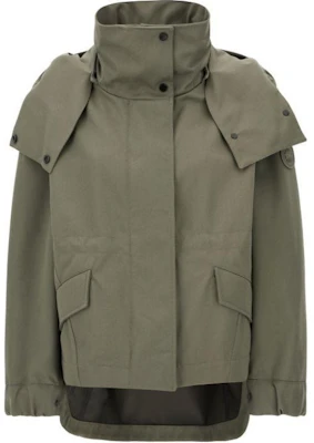 (Women) Canada Goose Olivine Zip-Up Jacket Loose Fit Grey with Embroidered Logo. 4853W-1664 Buy (Women) Canada Goose Olivine Zip-Up Jacket Loose Fit Grey with Embroidered Logo. 4853W-1664
